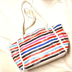 NWOT Relic white striped handbag/shoulderbag